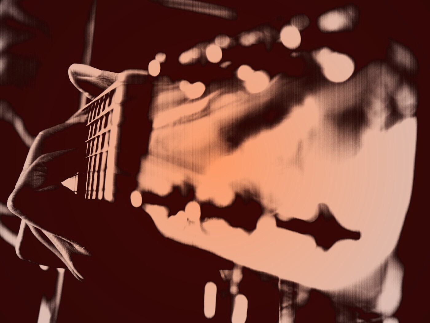 Игра на гитаре обои