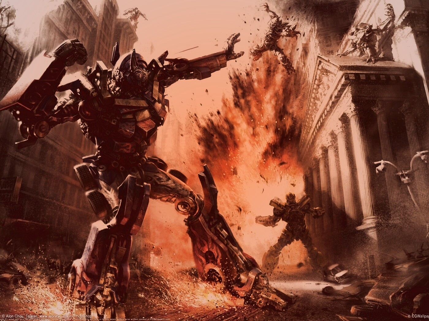 Автоботы против Десептиконов обои