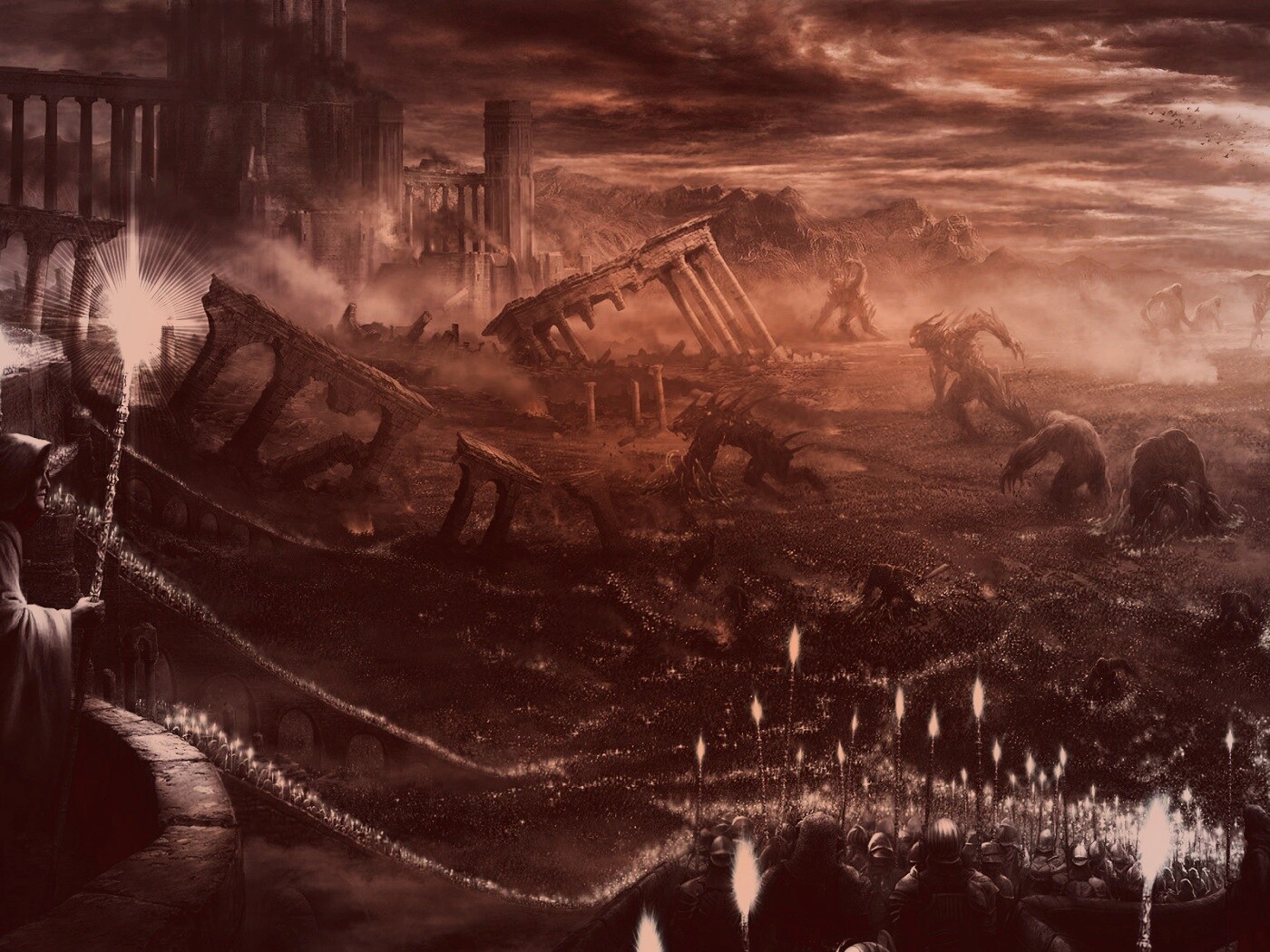 Добро против зла обои