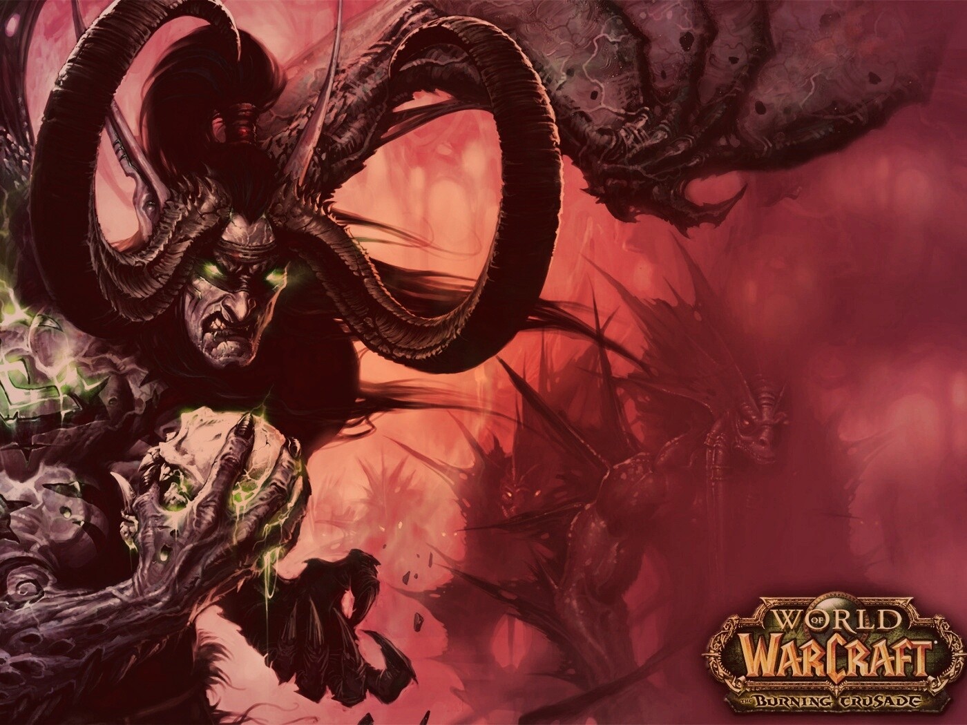 Иллидан из WoW BC обои