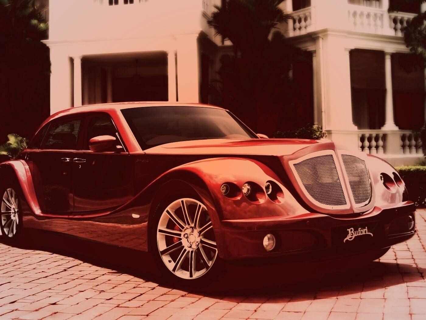 Красный Буфорд обои