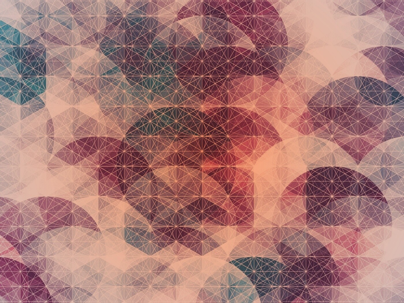 Узор из геометрических фигур обои