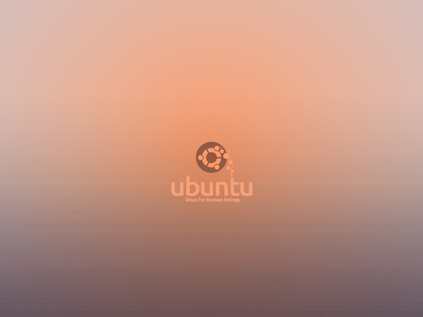 Логотип Ubuntu обои