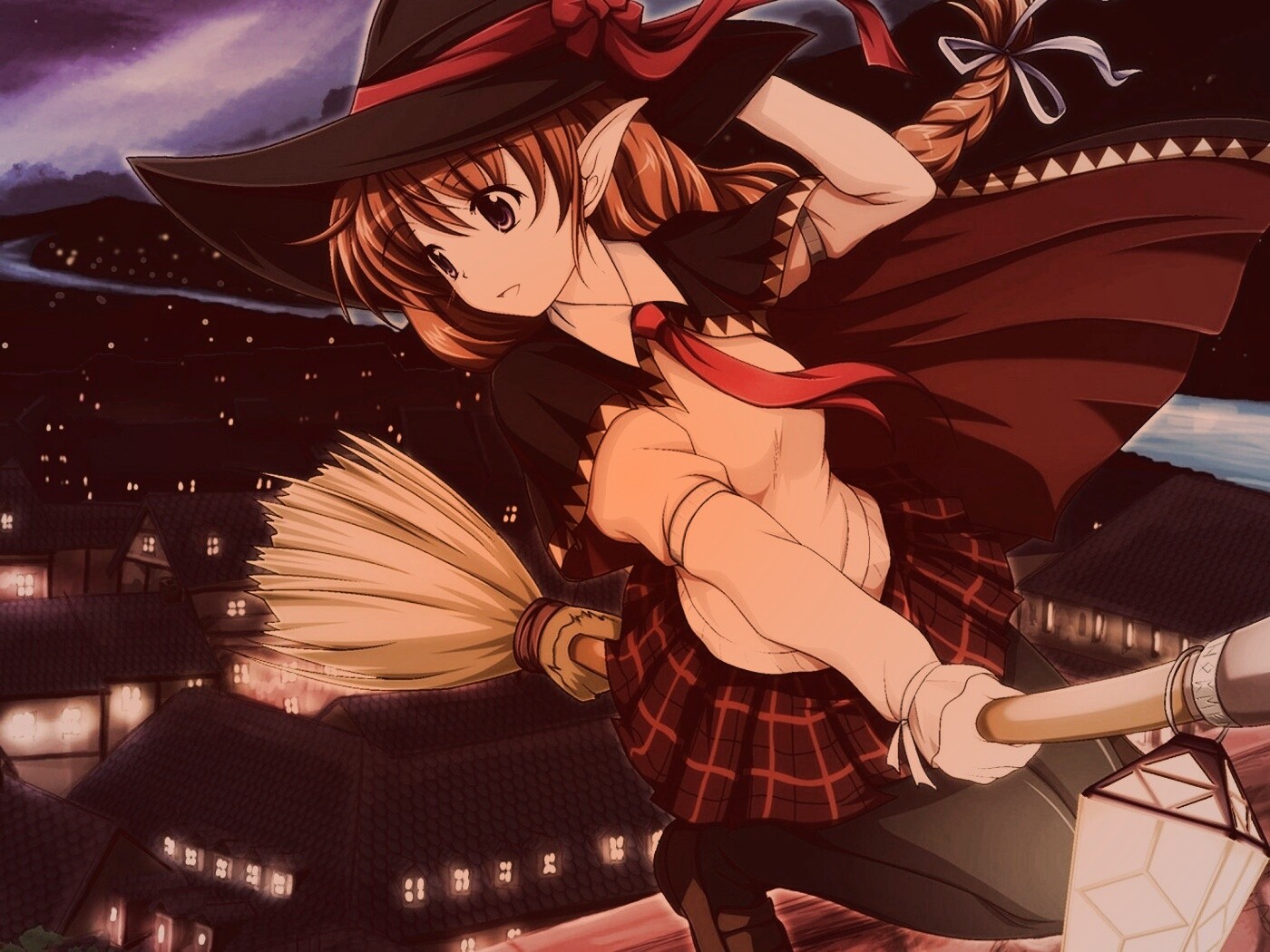 Эльфийская ведьмочка обои