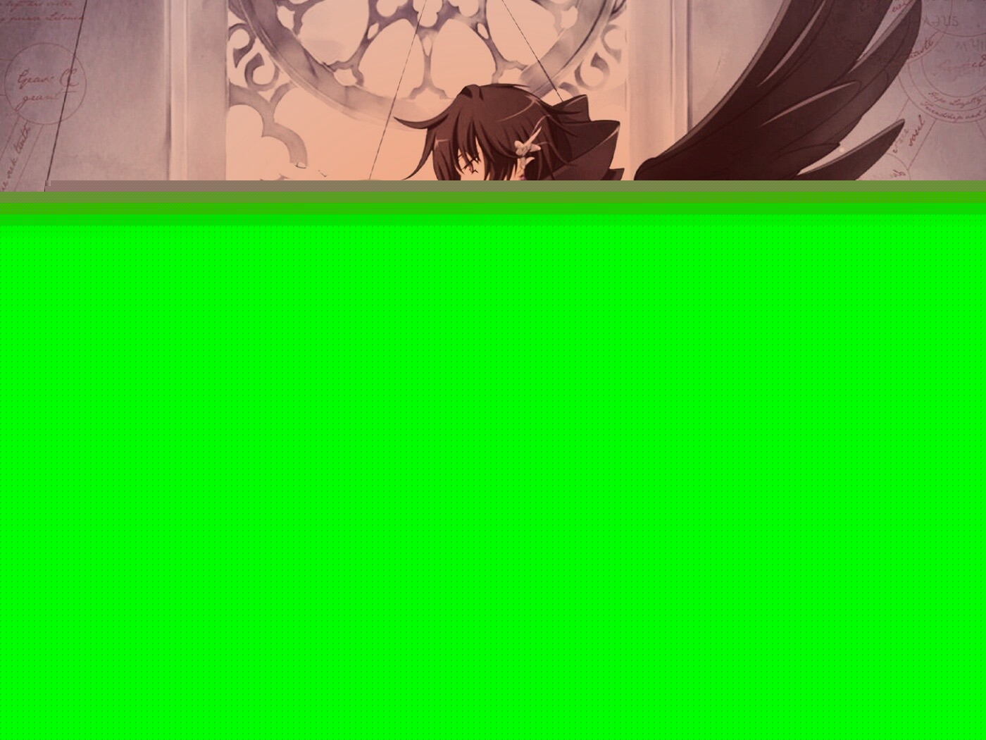 Танец под витражом обои