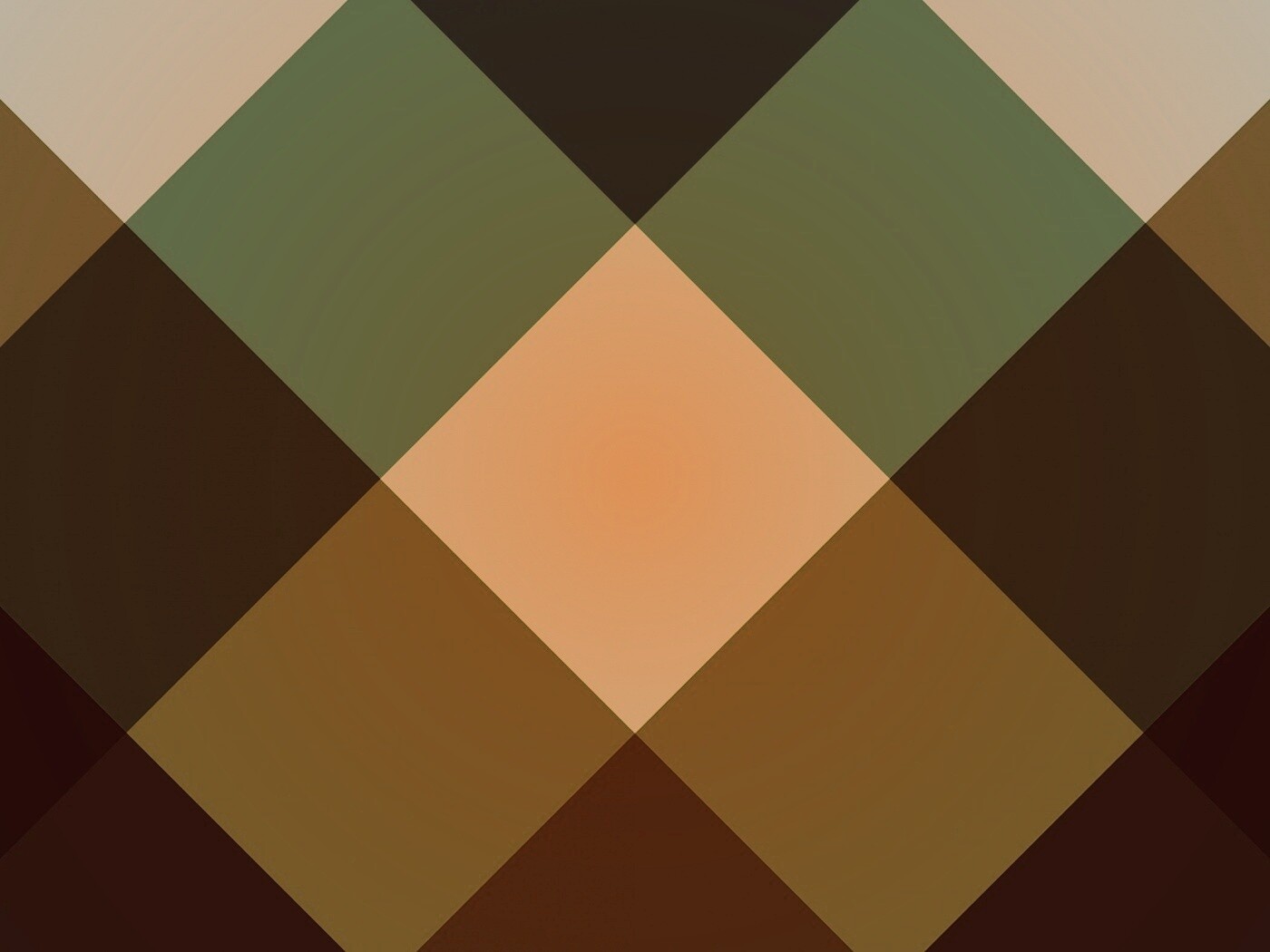 Ромбы зеелных тонов обои