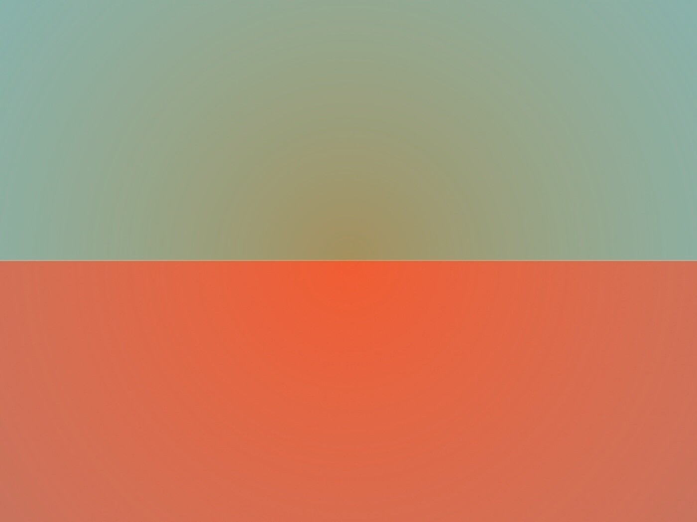 Голубая и оранжевая полосы обои