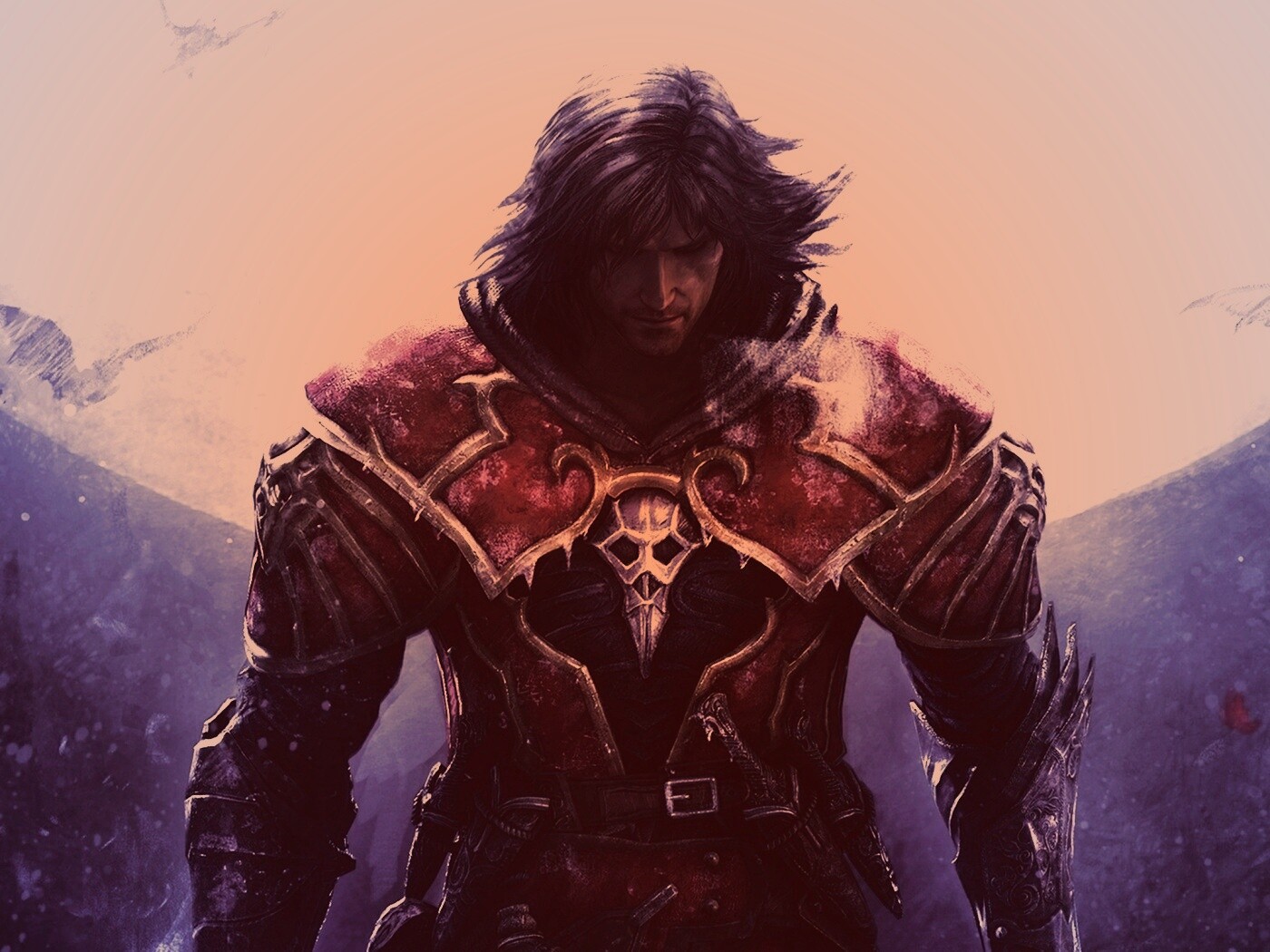 Рыцарь в замерших доспехах обои