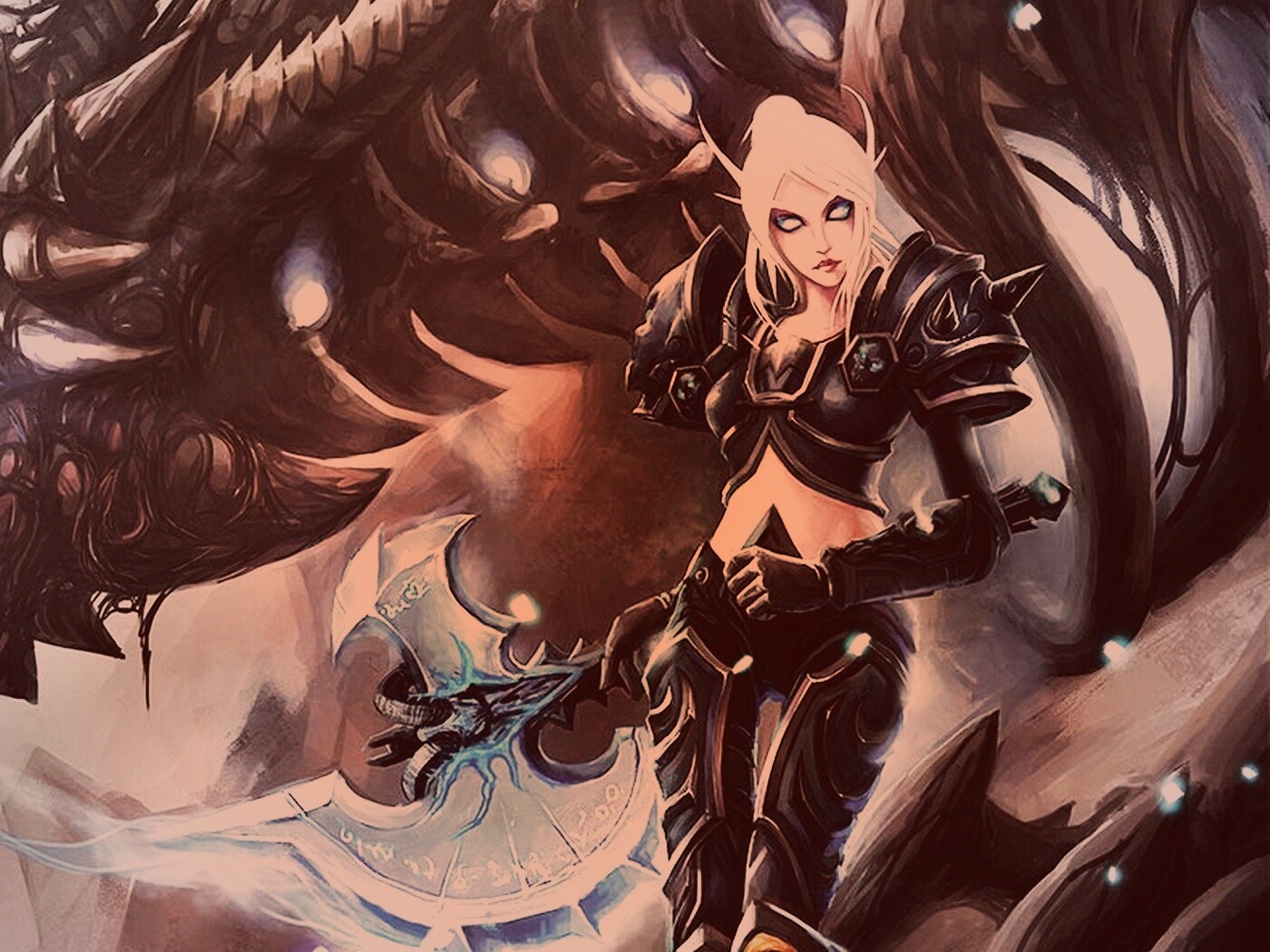 Героиня MMORPG обои