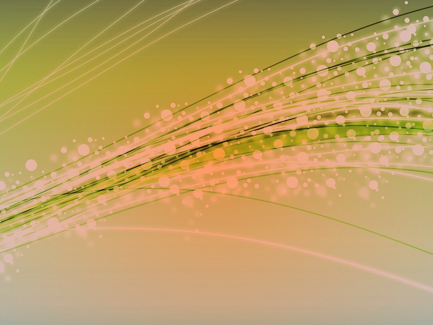 Пучок световых линий обои