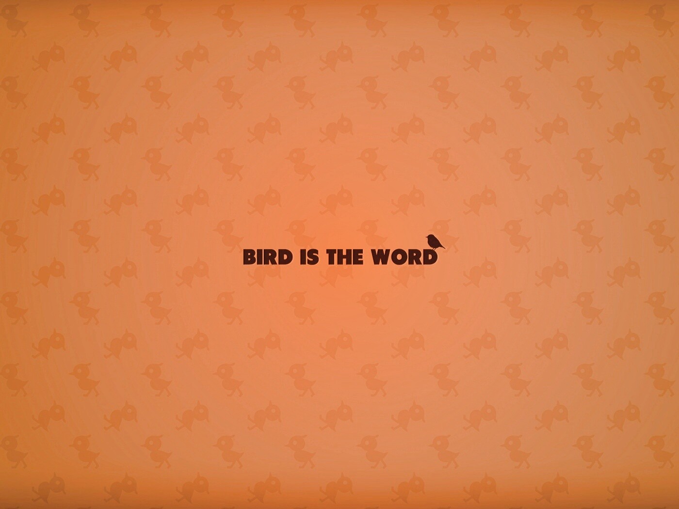 Bird is the word обои