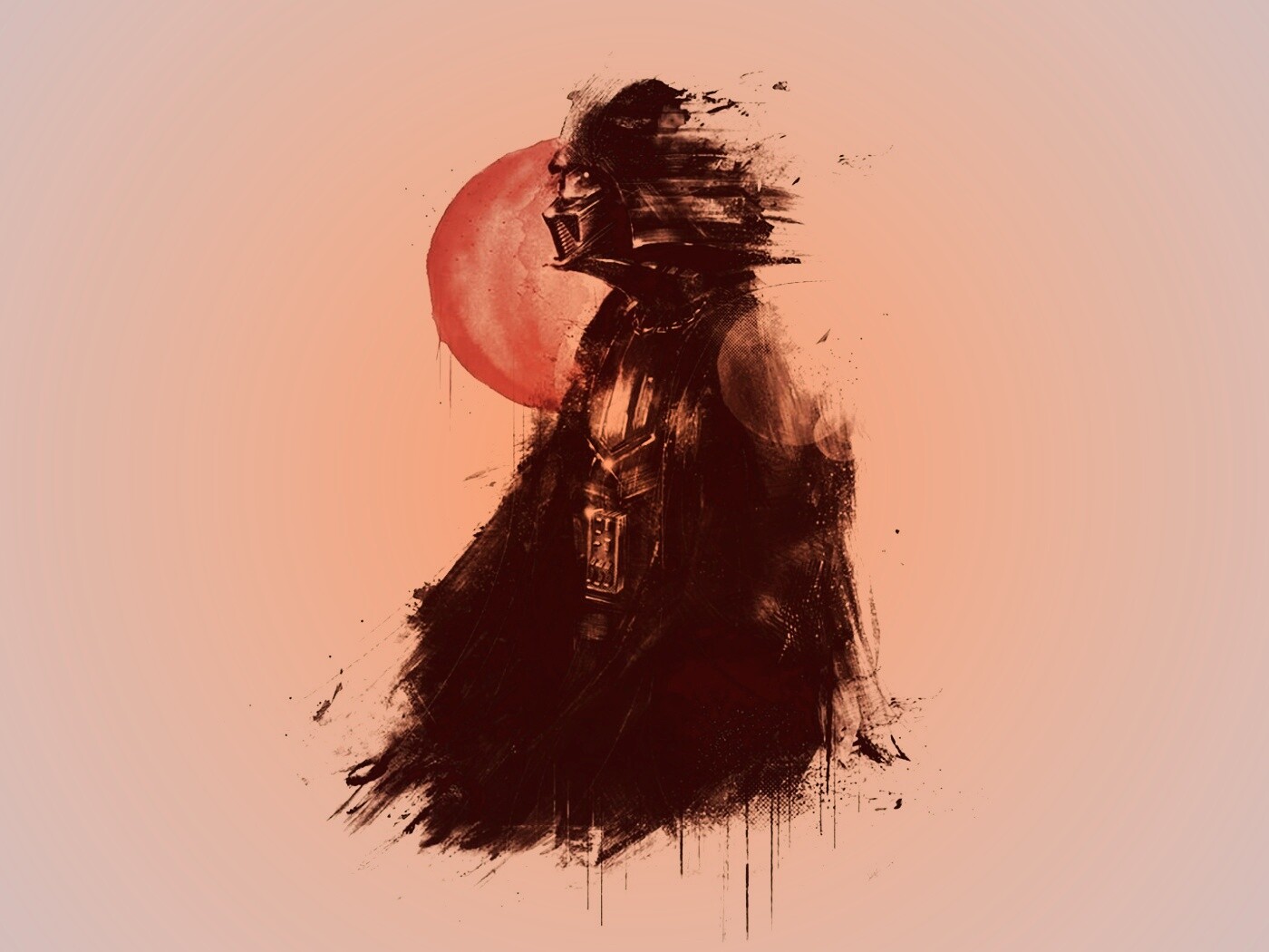 Арт с Дартом Вейдером обои