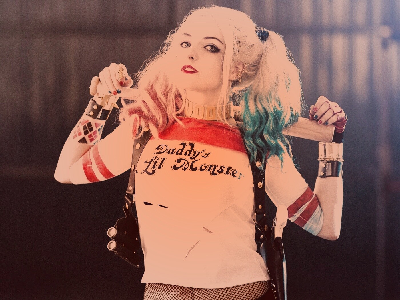 Daddy's lil monster обои