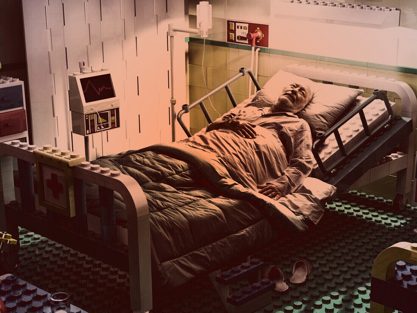 Лего больница обои