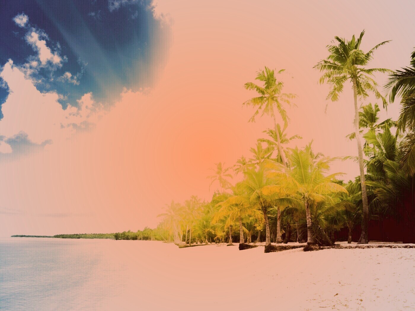 Тропическое побережье обои