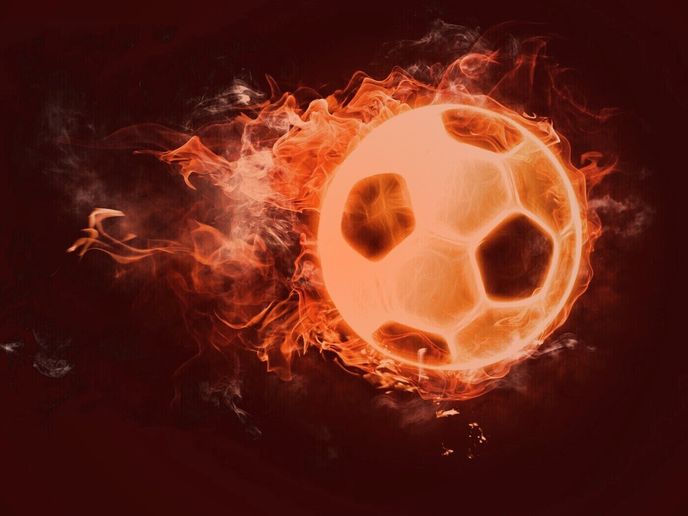 Огненный мяч обои