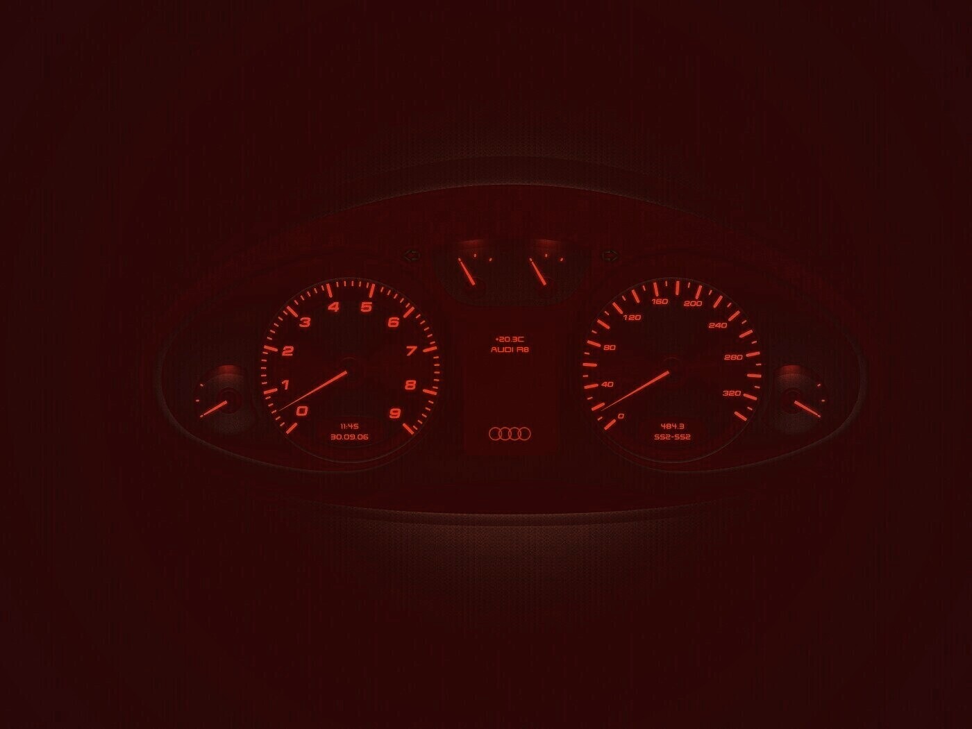 Приборная панель Audi обои
