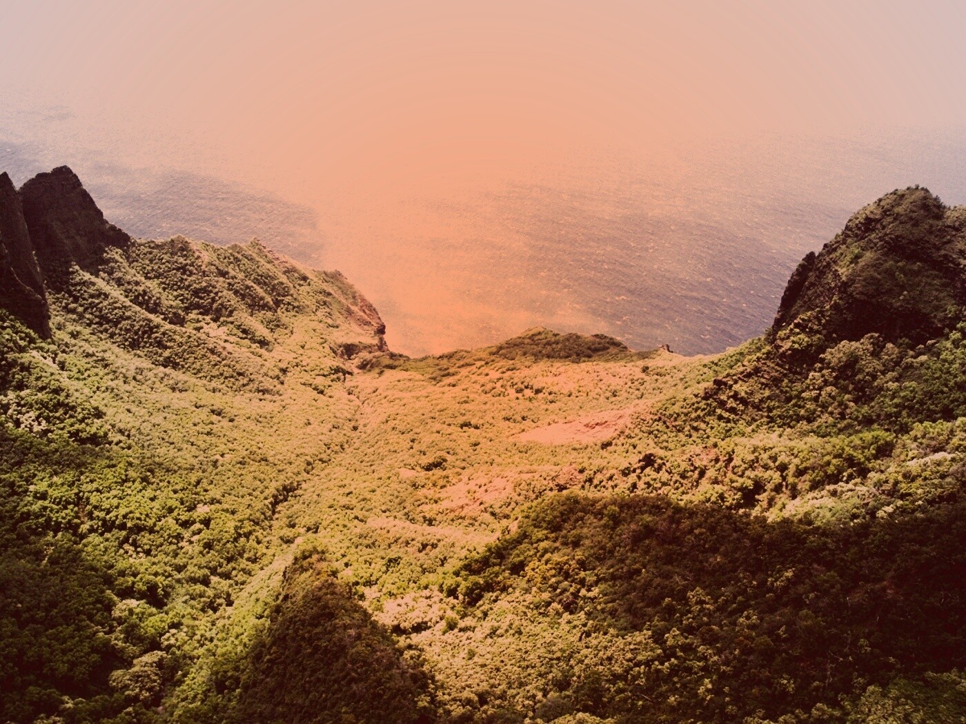 Горный пейзаж обои