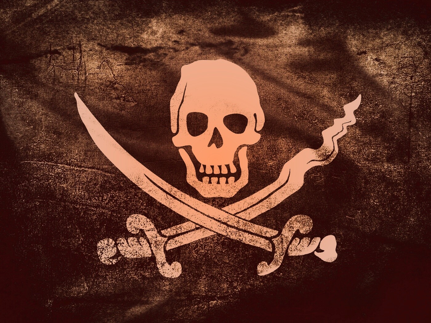 Пиратский флаг обои
