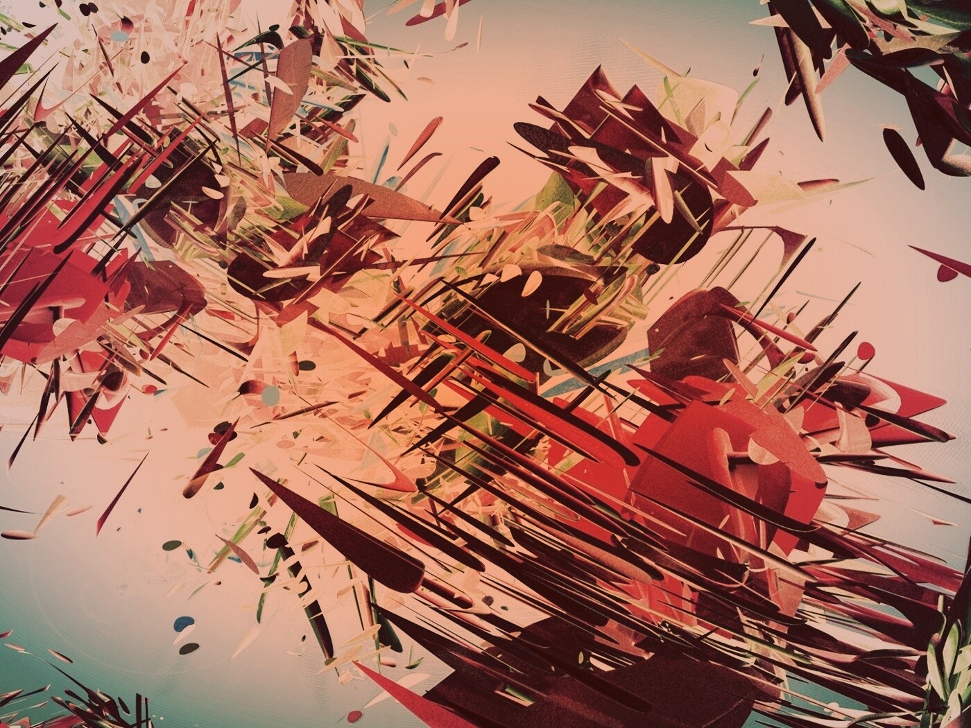 Сумасшедшая абстракция обои