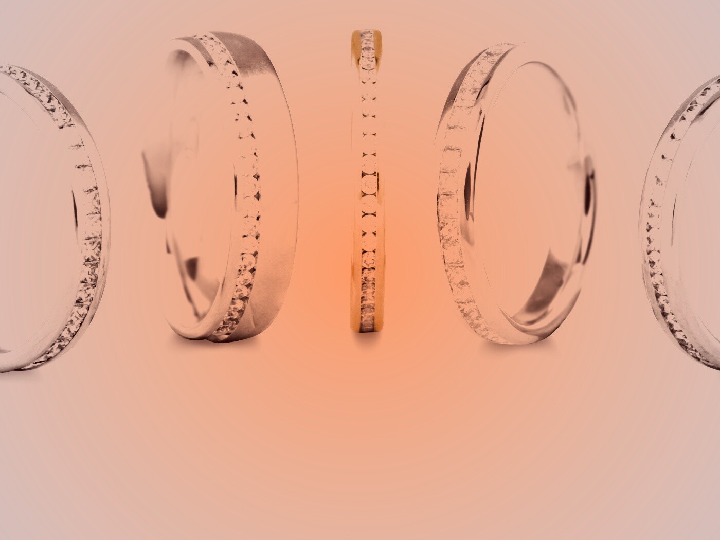 Кольца обои