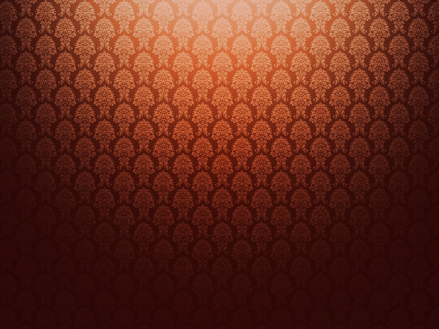 Оранжевые узоры обои