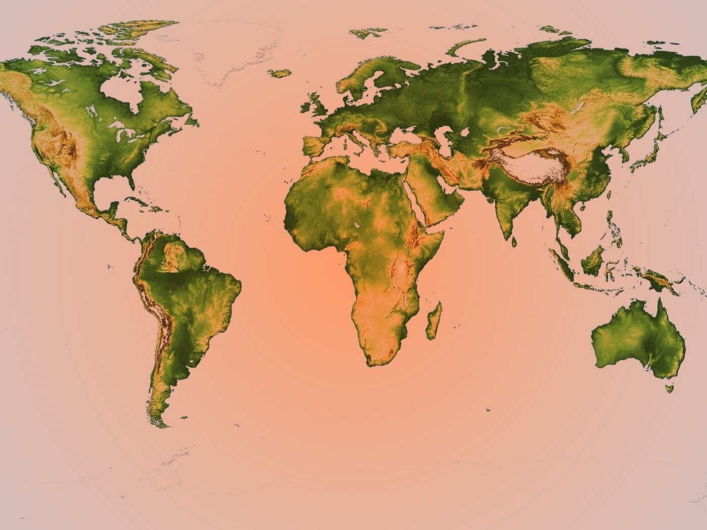 Карта мира обои