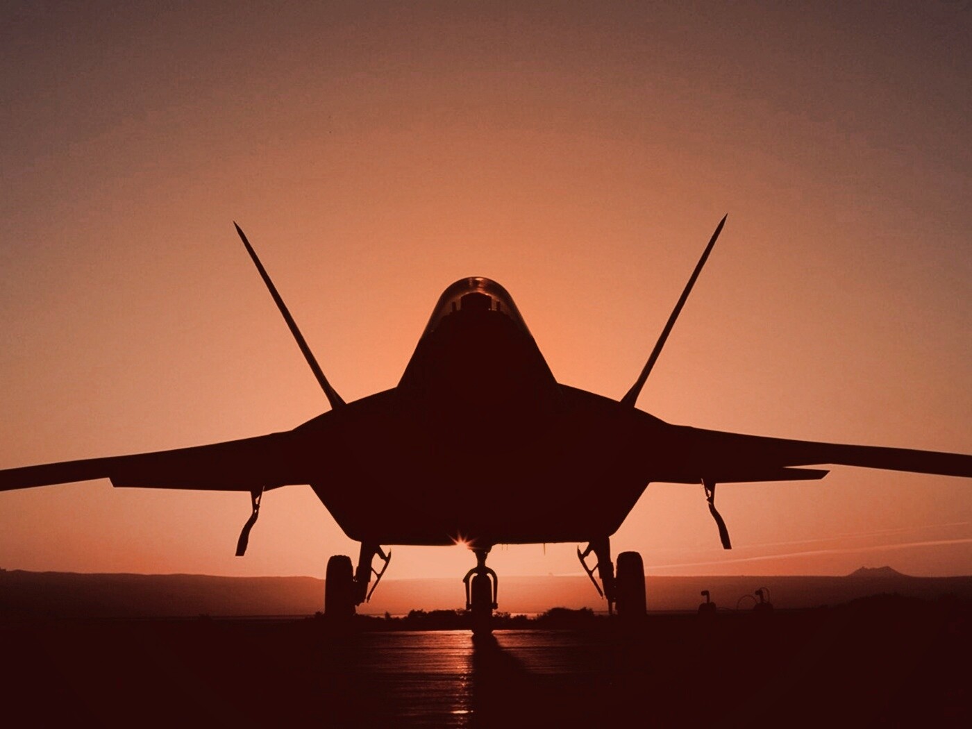 Истребитель F22 обои