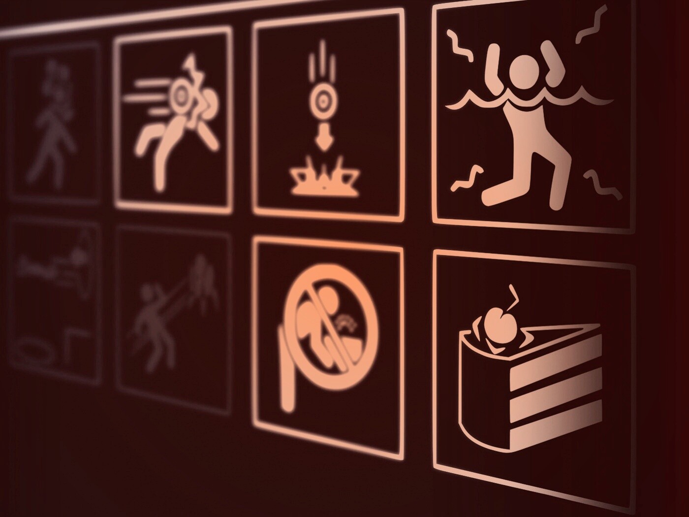 предупреждения Portal обои