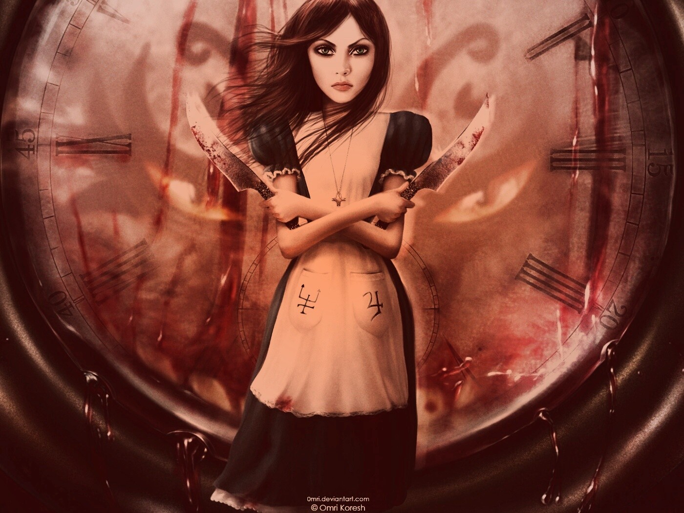 Алиса гроза страны чудес обои