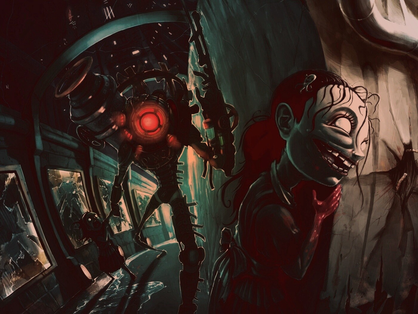 Фанарт Bioshock обои