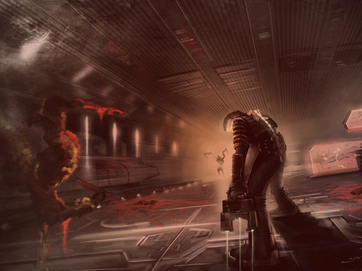 Фан арт Dead Space обои