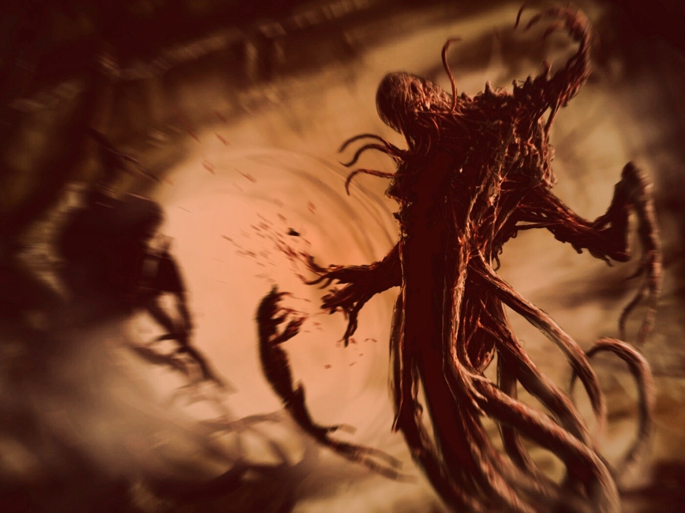 Монстр из Dead Space обои