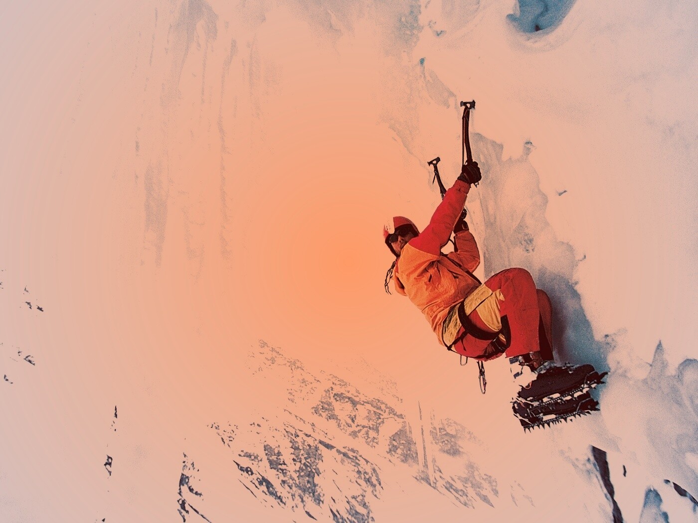 Альпинист обои