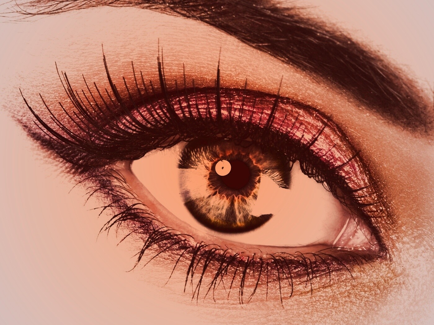 Розовая подводка обои