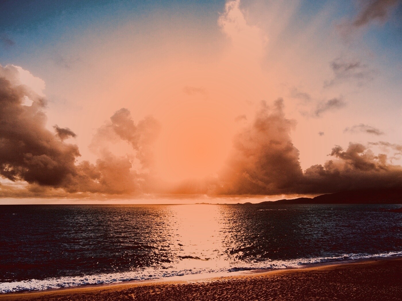 Солнечный пляж обои