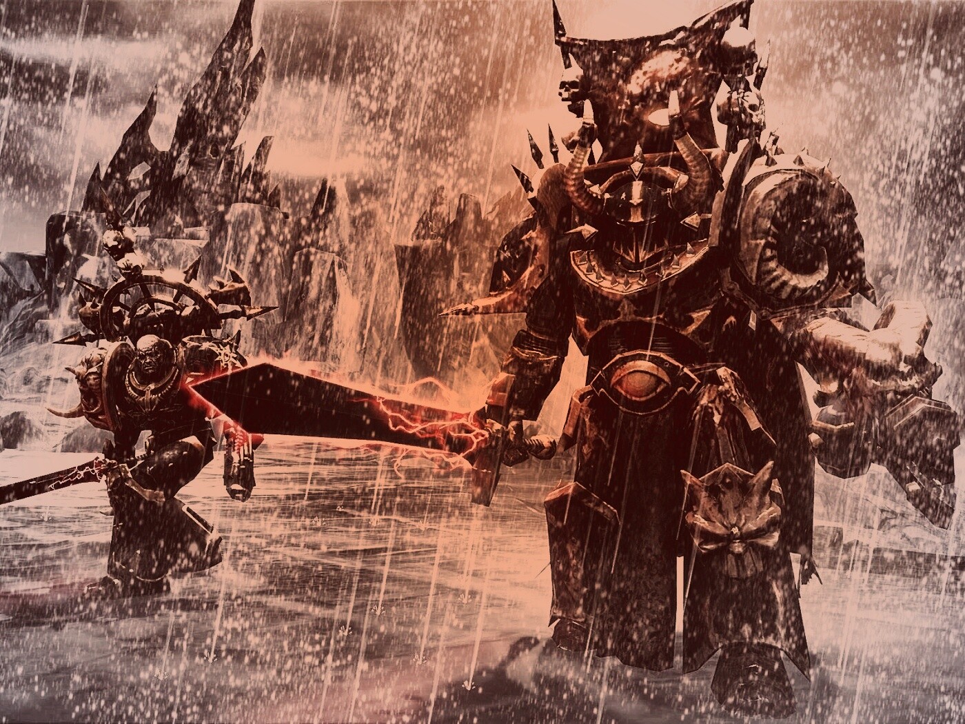 DoW II — CR. Лорд и Чумной Десантник обои