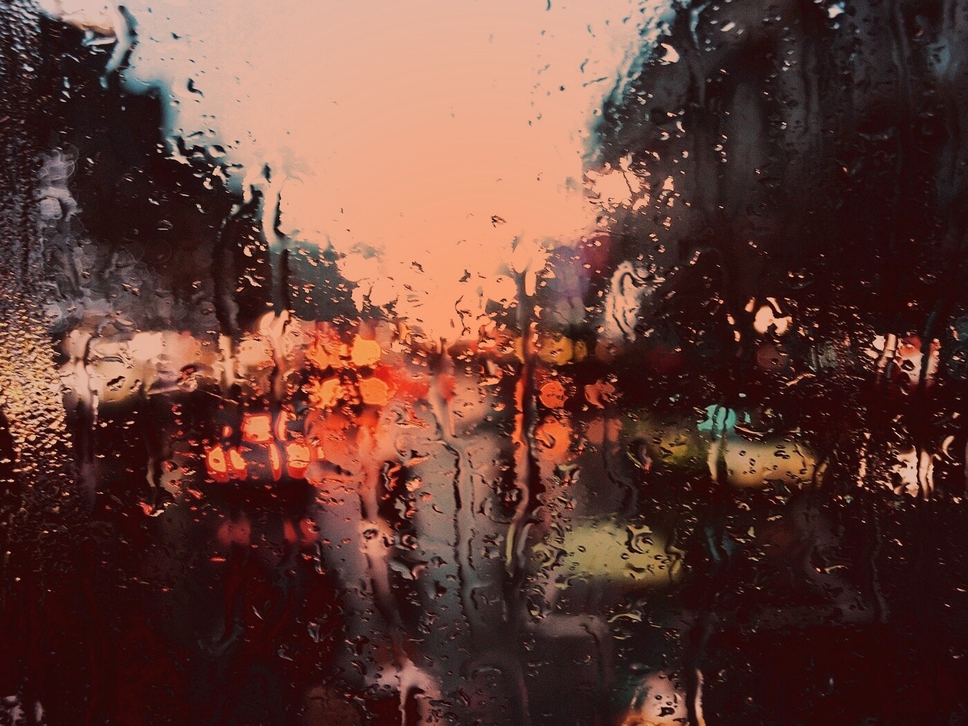 После дождя обои