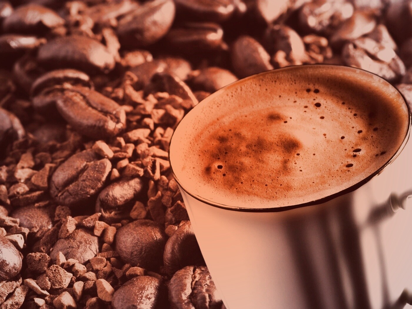 Кружка заварного кофе обои