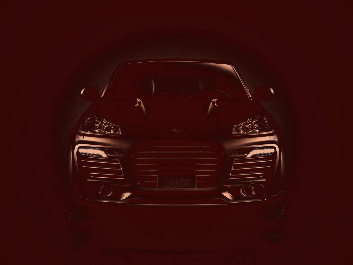 Magnum для Porcshe Cayenne от Techart обои