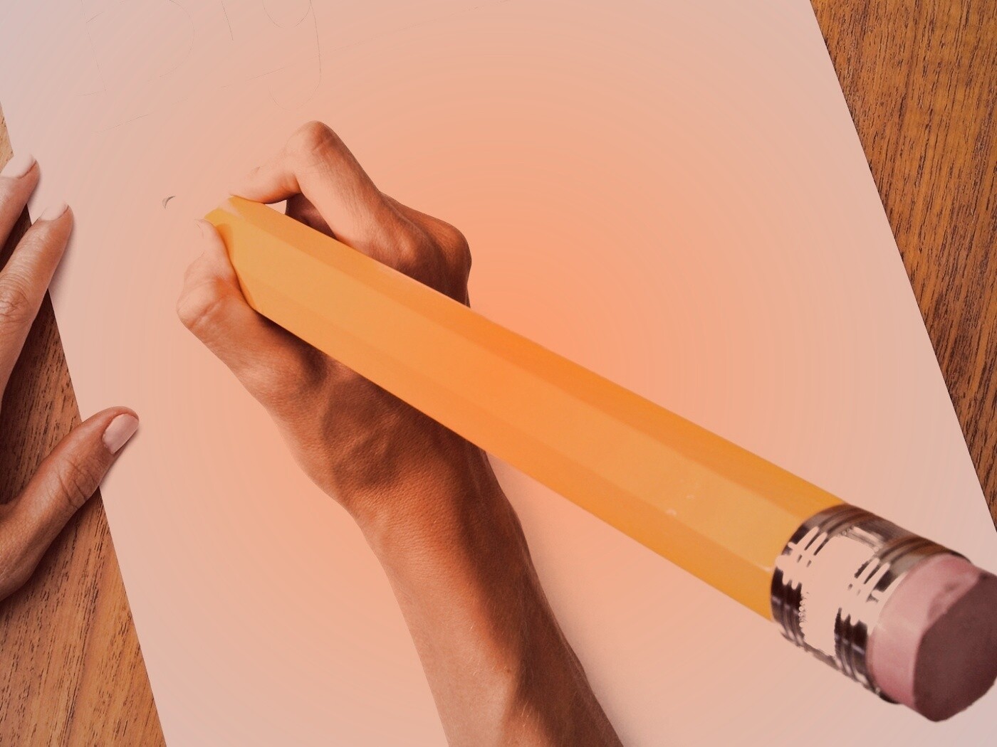 Бльшой карандаш, большие мысли обои