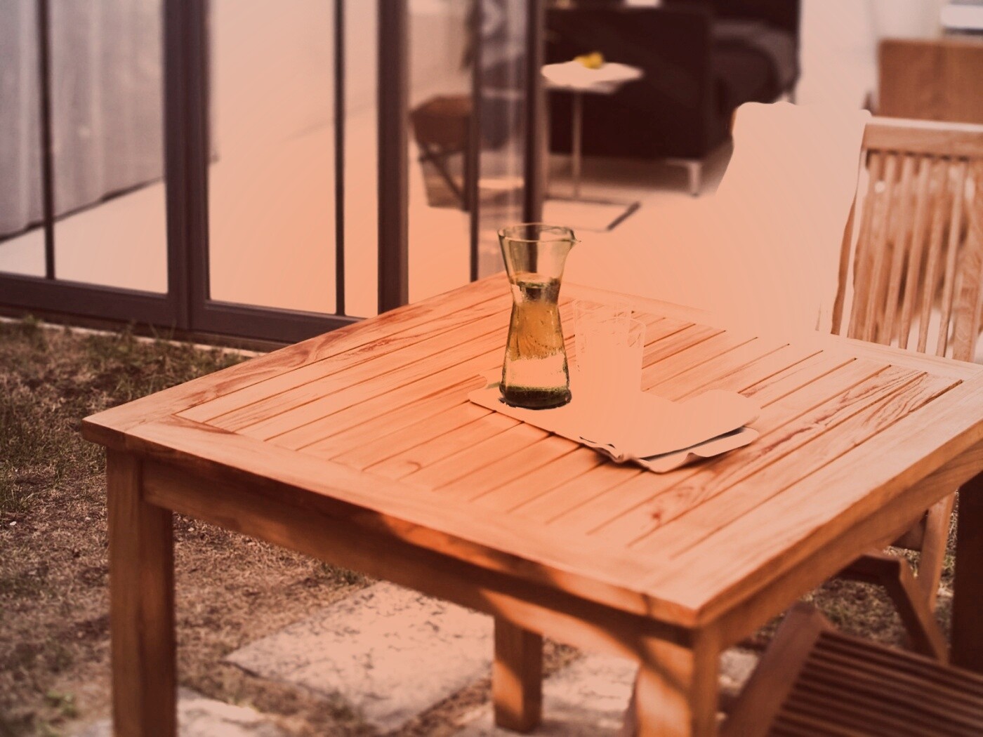 Фужер с водой обои