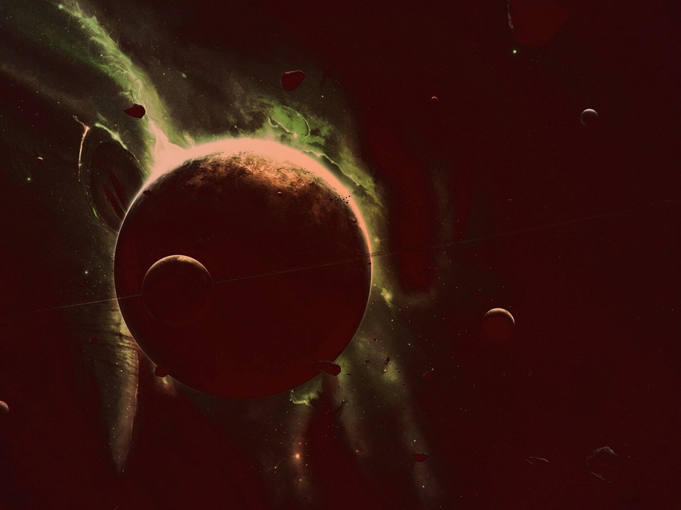 Неизвестная планета обои