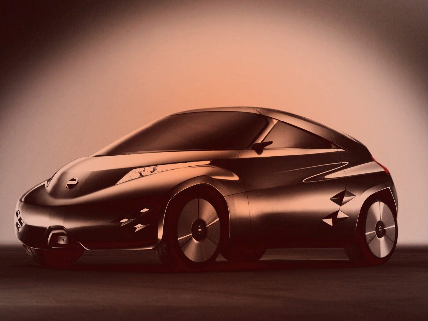 Концепт nissan обои