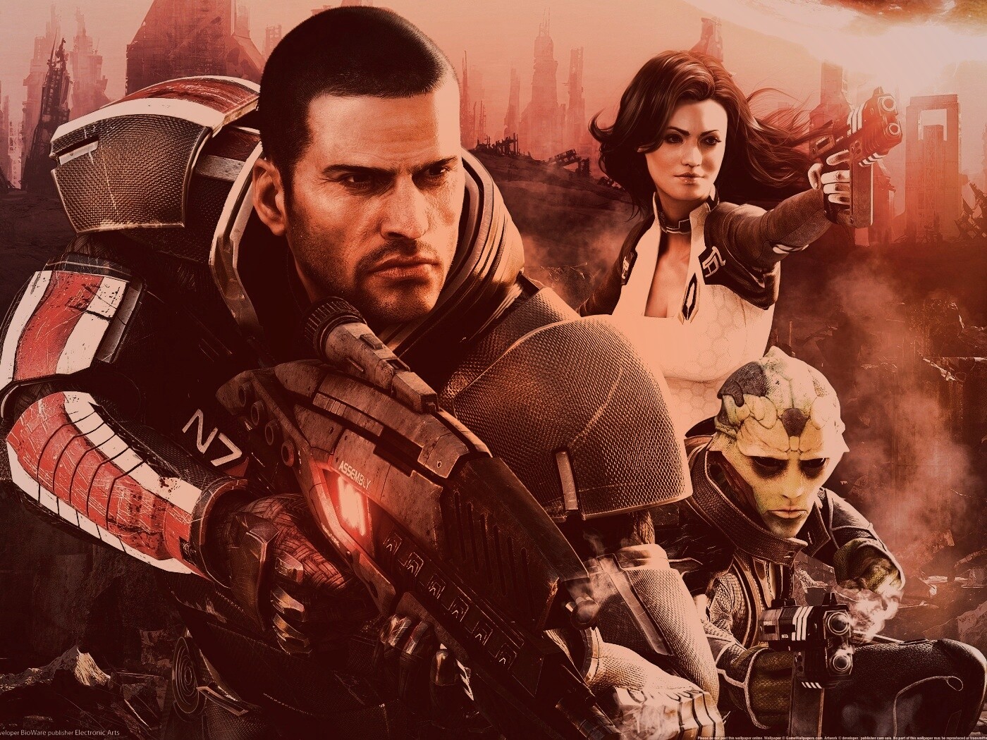 Mass Effect обои