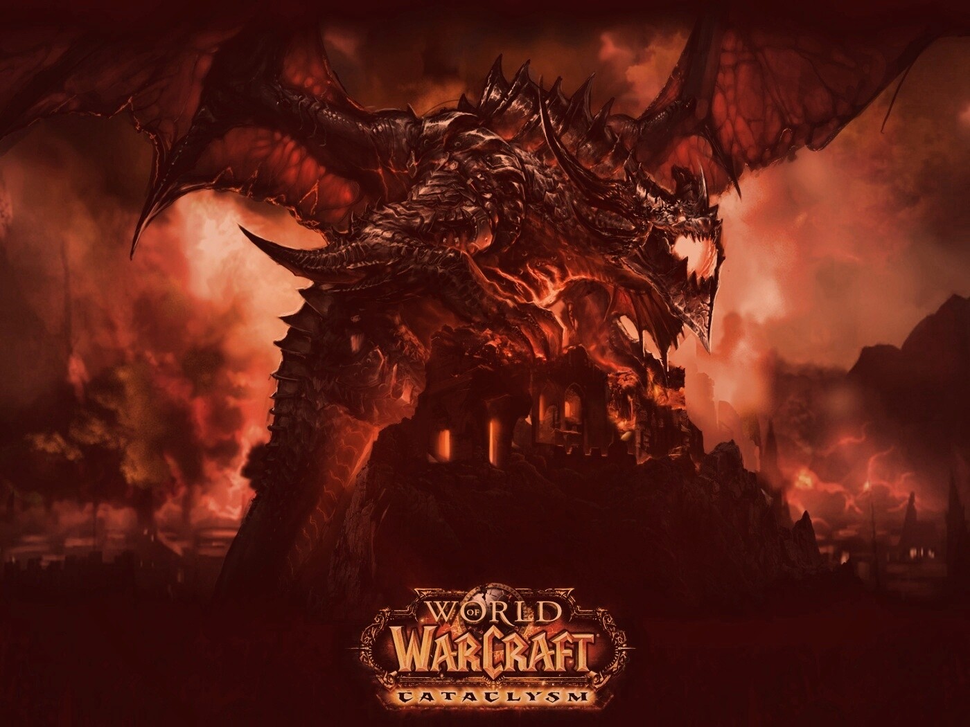 Дракон из WoW обои
