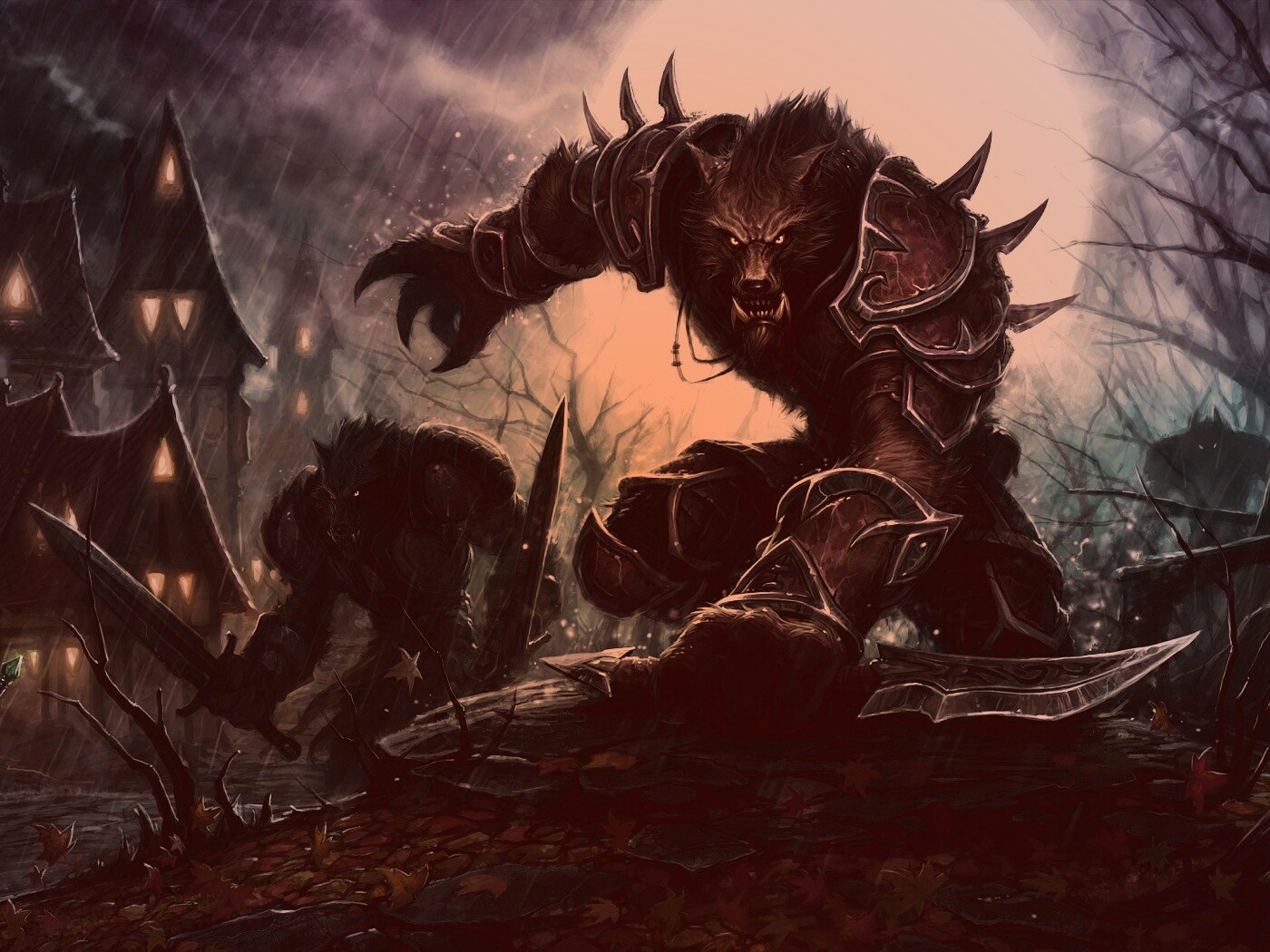 Оборотни уже в вашем городе обои