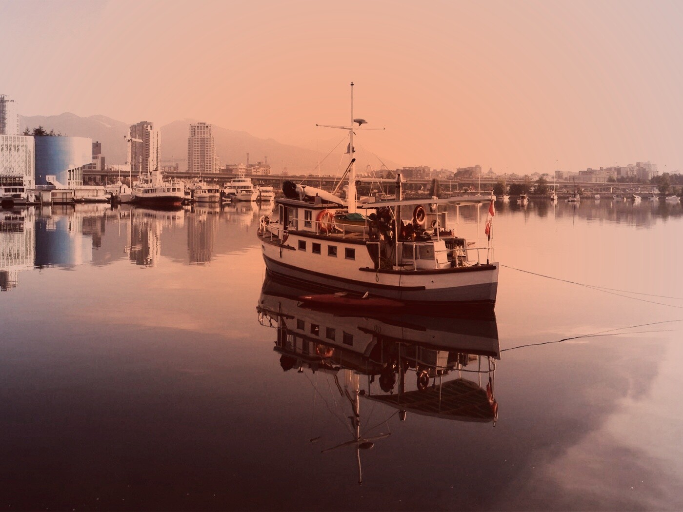 Городская панорама обои