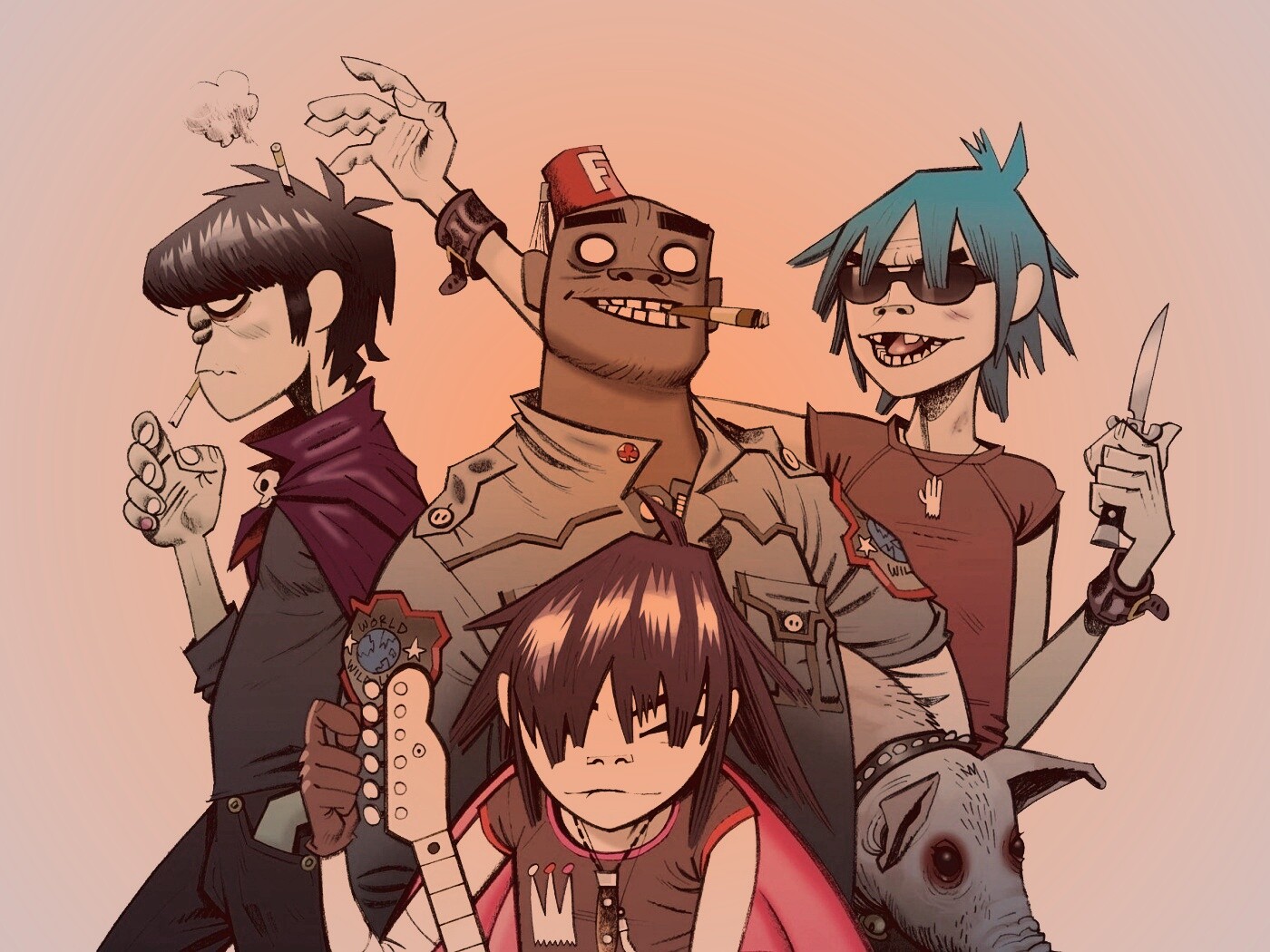 Gorillaz обои