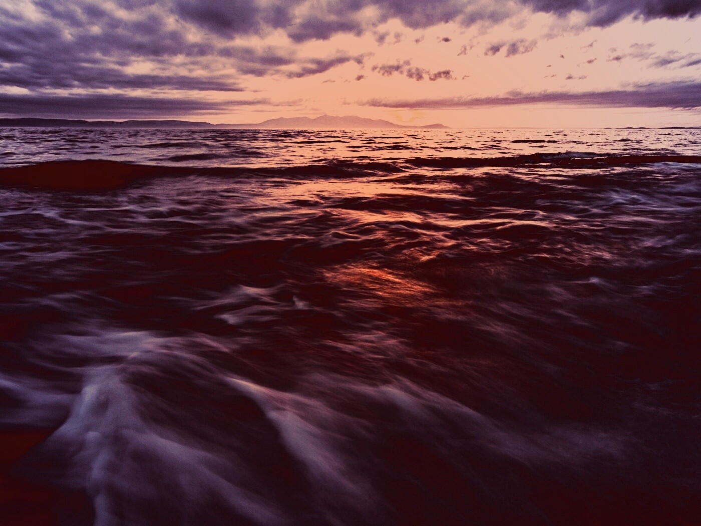 Красивый горизонт на море обои